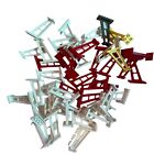 LEGO SUPPORT Assorted Color LEGO 2x4x5 Stanchion Inclined Monorail LOT OF 46
