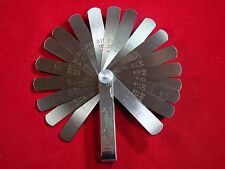 WILDE TOOL  #500  USA MADE  Master Feeler Ignition Gauge 25 Blades .0015 to .035