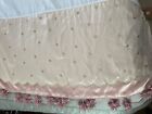 Glenna Jean Madison  Baby Girl Crib Bedskirt Pink Tasseled Princess Quality
