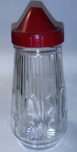Vintage Clear Glass Toothpick Sugar Dispenser