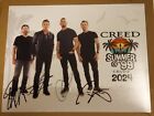 Creed CRUISE 2024 VIP REUNION SCOTT STAPP & BAND SIGNED 8x10 PHOTO AUTOGRAPHED