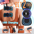 Portable Mini Electric Neck Back Massager Patch Stimulator Cervical Massage US