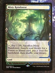 MTG / Misty Rainforest / ZNE / #010 / Regular / Mythic / NM