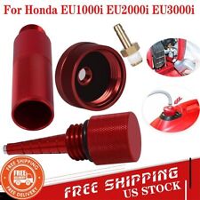 Generator Extended Run Gas Cap with Brass For Honda EU1000i EU2000i EU3000i(Red)