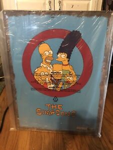 Matt Groening The Simpsons Arcade1Up Tin Metal Wall Sign Poster 24