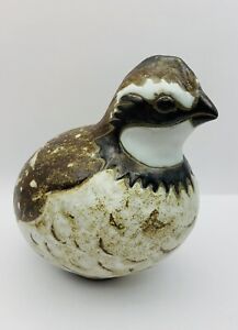 New ListingAndersen Design Studio Art Pottery Stoneware Bobwhite Quail Bird Scarce Maine