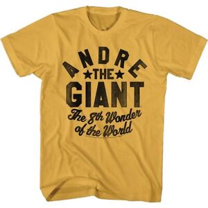 Andre The Giant 8Th Wonder Of The World Ginger Icon Shirt