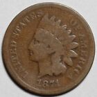 1871 Indian Head Cent - US Semi-Key 1c Penny Coin - L45