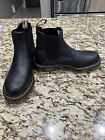 Dr. Martens Boots Women's Size 10 Chelsea Boot 2976 Black Nappa Leather Slip On
