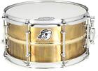Pork Pie Percussion Brass Patina Snare Drum - 7 x 13 inch
