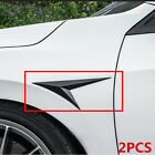 1 Pair Universal Car SUV Front Side Fender ABS Wing Emblem Decoration Stickers  (For: 2009 Jaguar XF)