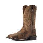 Ariat Men’s Wilder Wide Square Toe Western Cowboy Boots Bomber Brown #10042466