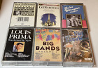 Lot of 6 Cassette Tapes Big Bands, Jazz and Piano Jazz In Good Condition