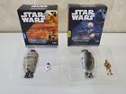 Star Wars Micro Galaxy Squadron Escape Pod Lot with R2-D2 and C3PO