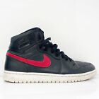 Nike Mens Air Jordan 1 332550-012 Black Basketball Shoes Sneakers Size 11.5