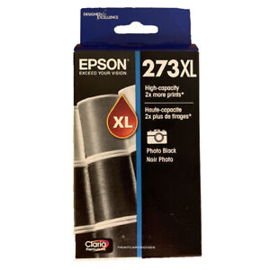 Epson 273XL PHOTO Black Ink Cartridges Genuine No Box