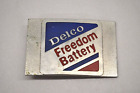 Rare Vintage AC Delco Freedom Battery belt buckle 3.5x 2.5 inches