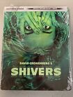 Shivers (Blu-ray/Digital, 1975) SEALED U.S. Exclusive Steelbook Cronenberg!
