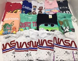 Wholesale Lot Of Target Clothes Size XL Graphic T Shirts Retail $138 LOT OF 15