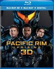 Pacific Rim - Uprising 3D Blu-ray Scott Eastwood NEW