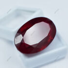 AAA+ CERTIFIED Oval Cut 78.30 Ct Beautiful Red Ruby Natural Best Loose Gemstone