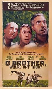 O Brother, Where Art Thou? VHS 2000 George Clooney **Buy 2 Get 1 Free**