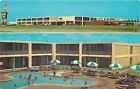 Texas City Texas~Holiday Inn~Swimming Pool Fun~1963 Postcard