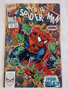Web of Spider-Man #70 KEY🔑1ST Appearance of Spider-Hulk! Great Read! 1990