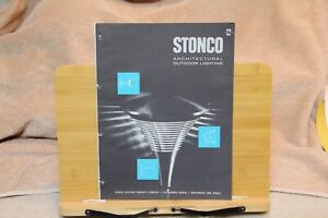 STONCO Architectural Outdoor Lighting Kenilworth Brochure 12pp MCM Circa 1964