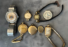 Premium Rare Mechanical Watch Lot: Bulova, Elgin, Benrus, Gold Filled for Parts