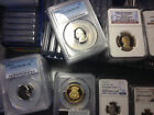 ESTATE SALE US GRADED COINS ▶PCGS NGC◀ 1 SLAB LOT/SILVER GOLD OLD WHOLE SALE LOT