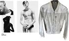 DIOR HOMME By Hedi Slimane Silver Bomber SS 2007 Ad Sample Runway EU48 Very Rare