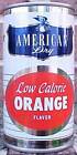 AMERICAN DRY Low Calorie ORANGE, ss Flat Top Soda CAN, NEW HAMPSHIRE 1964, 1+
