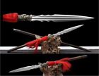 High Quality Wushu Spear Kung Fu Sword Folded Steel Blade Detachable Wood Rod