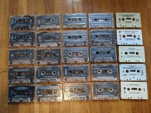 Huge Pop Hip Hop Rap Cassette Tape Lot 25 Madonna Michael Jackson Free Shipping