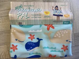 Kids Hooded Poncho Pal Beach Towel & Bath Robe Girl / Boy Unisex 18 Months- 3YRS