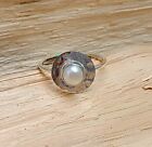 Natural Pearl Ring, 925 Sterling Silver Ring, Fresh Water Pearl Ring, Handmade