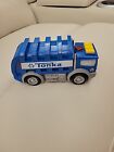 Tonka Toy Truck Recycle Garbage Sound and Lights Works Blue