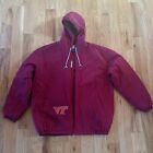 Vintage 1990s Virginia Tech Hokies Starter Parka Hooded Jacket Mens XL