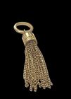 Brighton Tassel  Amulet/Charm- gold color- Thin strands- pretty detail