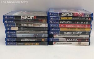Lot of 17 Sony PlayStation 4 Games