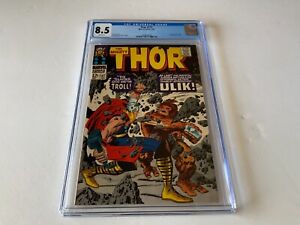 THOR 137 CGC 8.5 WHITE PAGES 1ST APPEARANCE ULIK MARVEL COMICS 1967