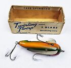 New ListingRare Watt Tackle Twirling Twirp 3 Rotary Lure MI c 1950s With Box