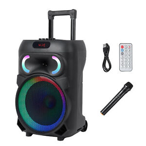 New ListingKaraoke Speaker Portable PA System Bluetooth-Compatible 5.0 Karaoke Speaker