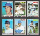 1970 Topps Baseball: Choose Your Card (#370 to #543)