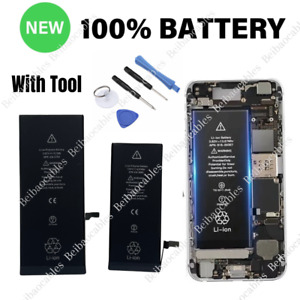 Replacement Battery For iPhone 6 6S 7 Plus 8 X XS Max XR 11 12 13 14 Pro Max Lot