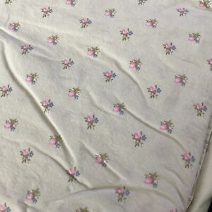 Simply Shabby Chic Pale Green Floral Queen Top Flat  Sheet