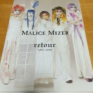 Malice Mizer Photo Book retour Japan Visual Kei Gackt