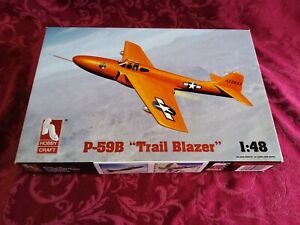 Hobby Craft 1:48 P-59B Trail Blazer Aircraft Model Kit.