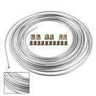 25 Ft. 3/16 OD Steel Brake Line Tubing Kit 3/16 x 25 with 16 Assort Fittings